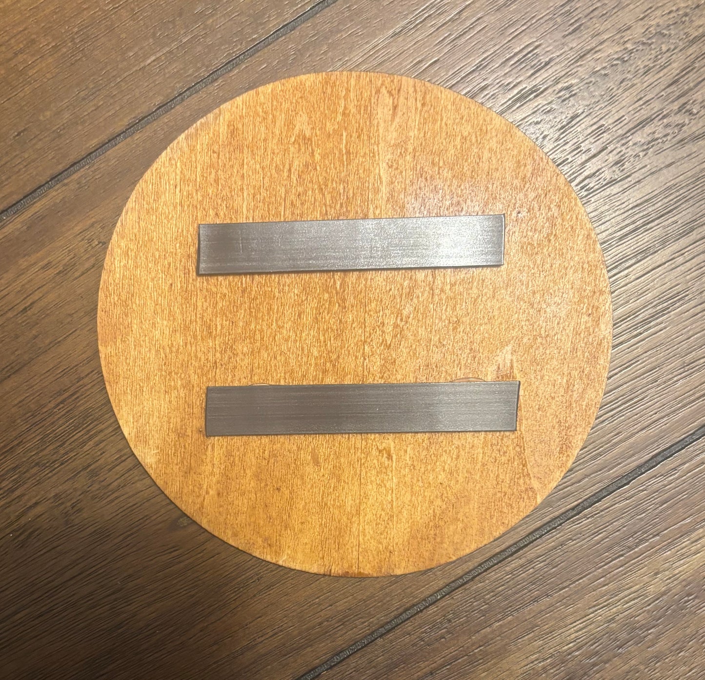 Stained basswood fridge magnet of the Denver Nuggets basketball team logo