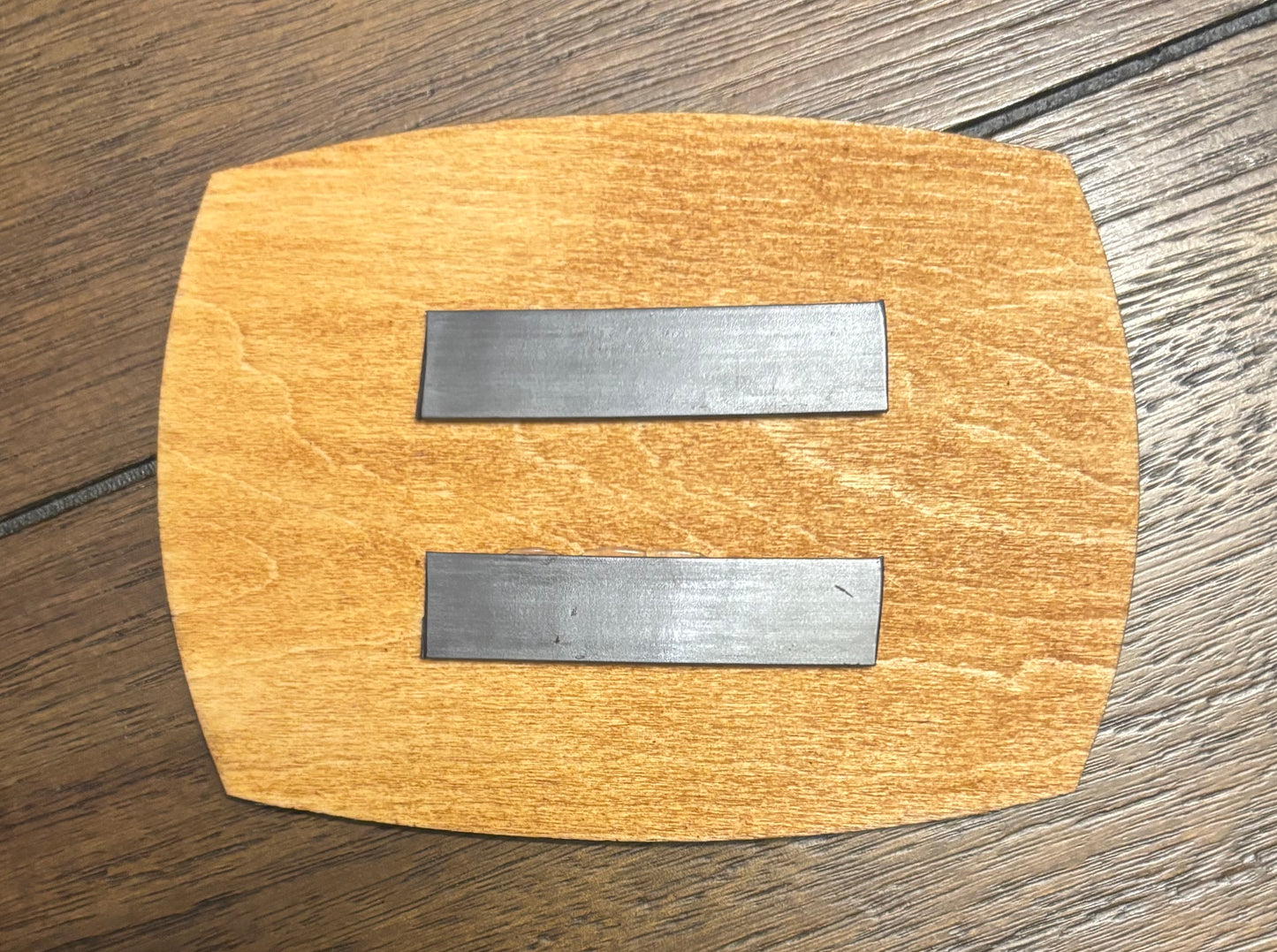 Stained basswood fridge magnet of Mr Burns as a vampire from the Simpsons