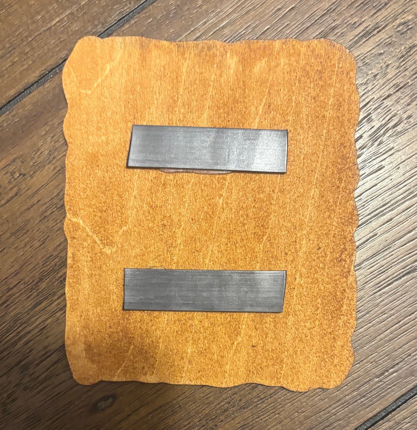 Stained basswood fridge magnet of the Power of Yes poster from the video game Far Cry 5